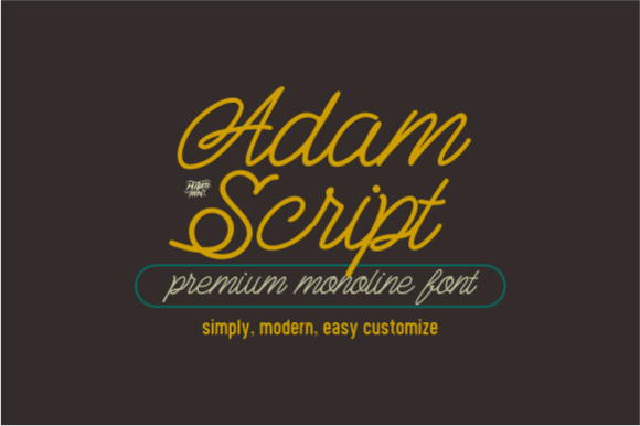 Adam Script Font: Elevating Small Business Branding