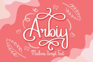Arbiy Font: A Handwritten Typeface for Makers