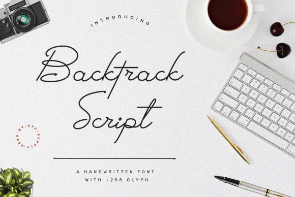 Backtrack Script Font Review: Elegant Flow for Branding