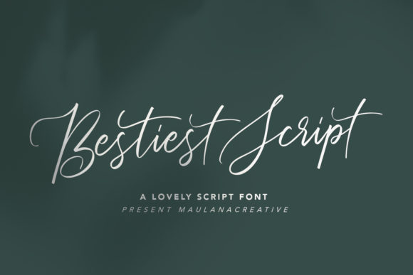 Bestiest Script Font for Editorial Design