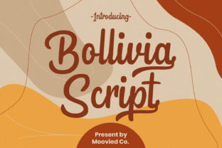 Bollivia Script Font: Elevating Handmade Labels