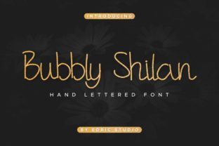 Bubbly Shilan Font Review: A Friendly Script for Brand Identity