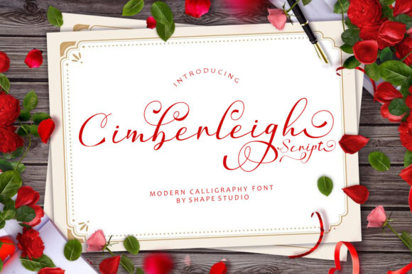 Cimberleigh Script Font for Elegant Editorial Design