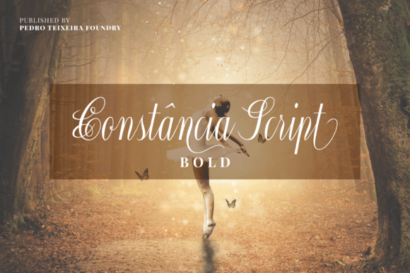 Constância Script Font for Elegant Editorial Design