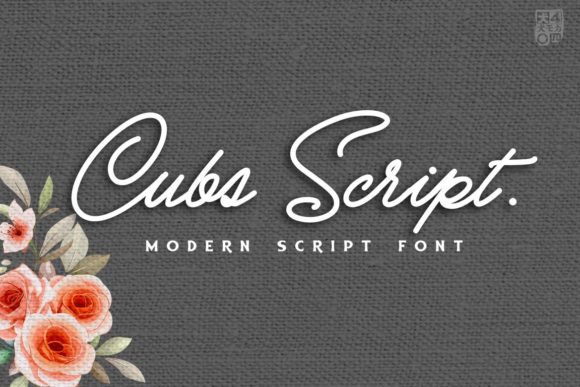 Cubs Script Font: Elevating Editorial Design