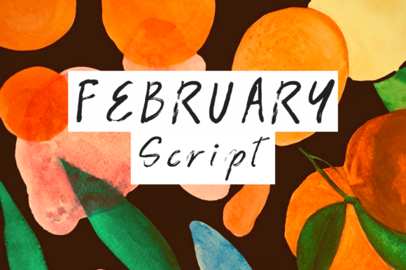 February Script Font: Bringing Warmth to Brand Identity