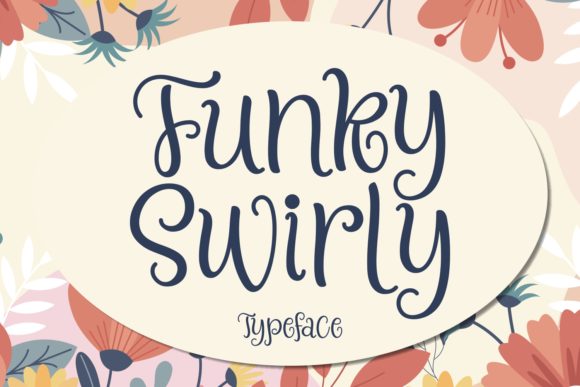 Funky Swirly Font: Adding Warmth to Editorial Layouts