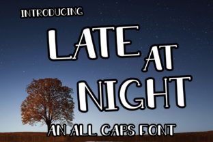Late at Night Font: A Friendly Script for Brand Identity
