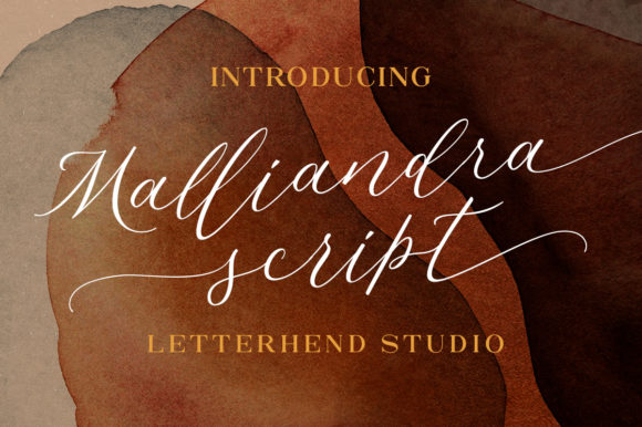 Malliandra Script Font Review: Elegant Branding Typography