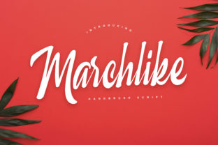 Marchlike Font: Adding Warmth to Digital Layouts