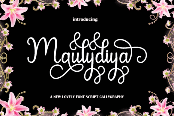 Maulydiya Font: Friendly Handwritten Style for Small Business Branding