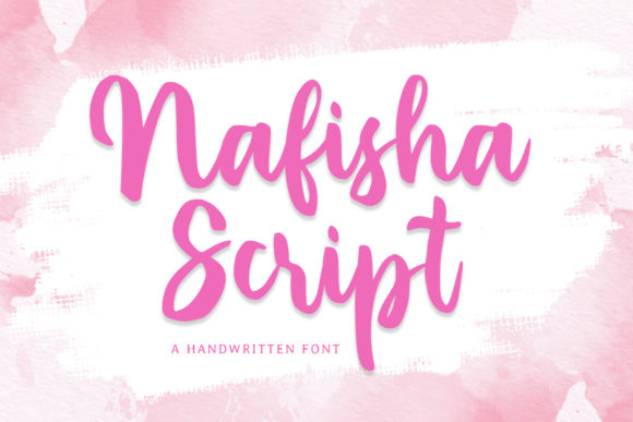 Nafisha Script Font: Elegant Web Typography