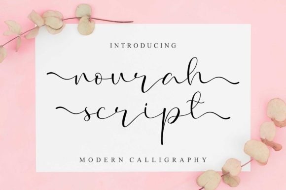 Nourah Script Font: Elevating Editorial Design