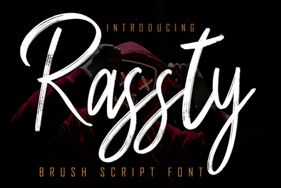 Rassty Brush Script Font for Web Design