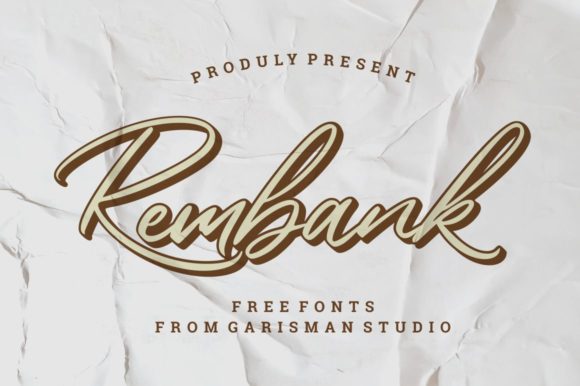 Rembank Font: A Friendly Handwritten Typeface for Web Design