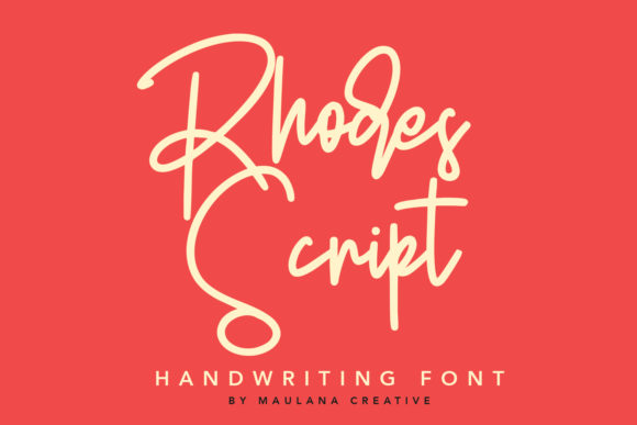 Rhodes Script Font: An Editorial Design Review