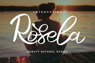Rosela Font: Friendly Script for Web Design