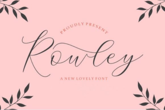 Rowley Script Font Review: A Delicate Typeface for Branding