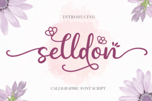 Selldon Font Review: A Sweet Handwritten Typeface for Branding