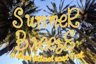 Summer Breeze Font: Friendly Branding for Small Business