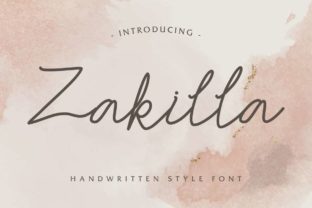 Zakilla Font: Adding Friendly Script to Web Layouts
